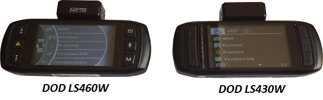 Porovnanie LS460w VS LS430w dod menu
