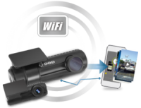 Duálny kamerový Wifi set - DOD RC500S s GPS a rozlíšením 1080P